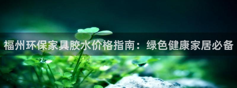 杏耀登入官网：福州环保家具胶水价格指南：绿色健康家居必备